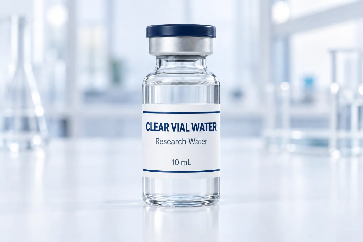 Concept packaging for Research Water — 10 mL