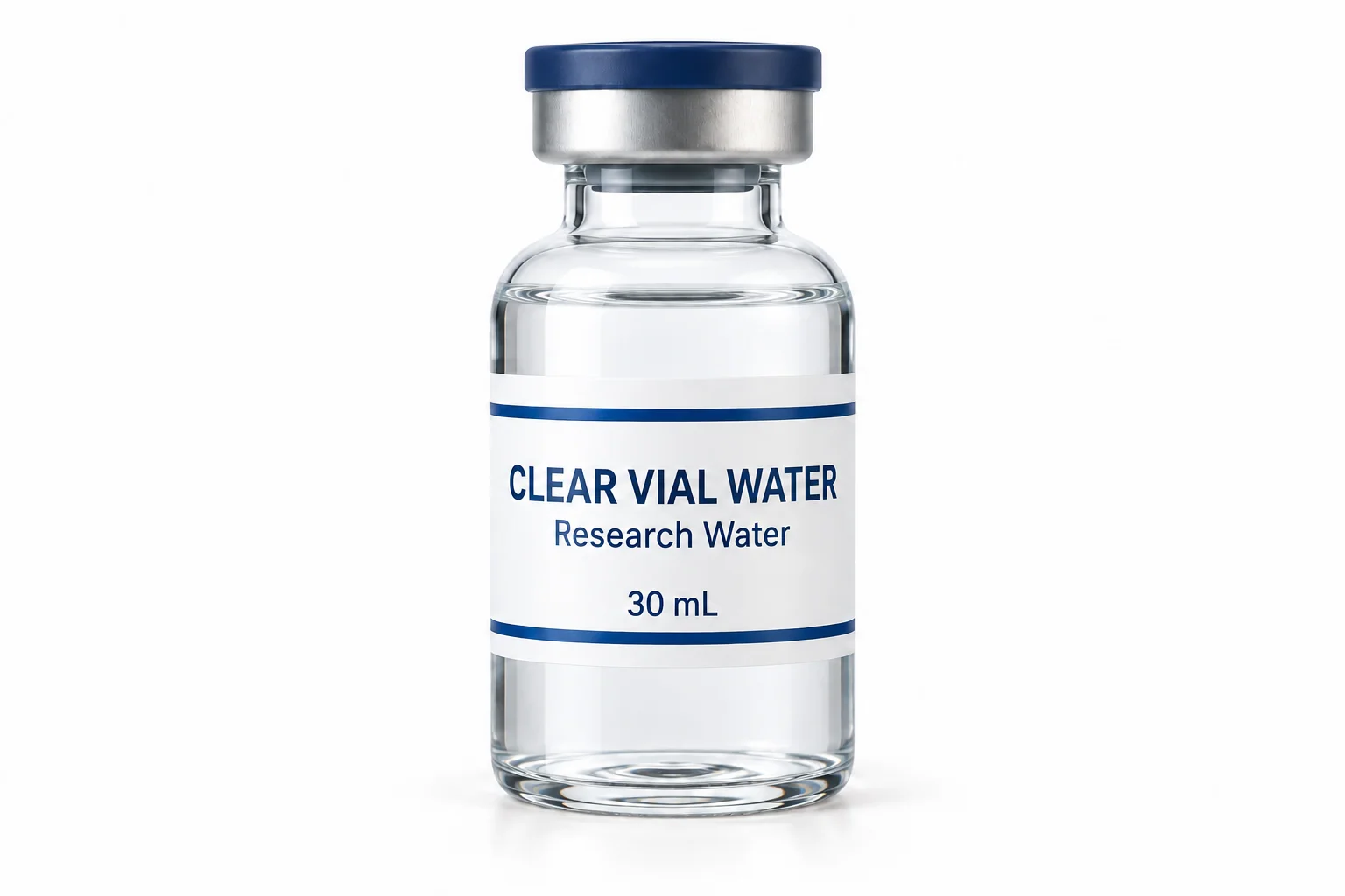 Concept packaging for Research Water — 30 mL
